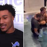 Brian Branch do Detroit Lions compartilhar que sentia necessidade de ser salvo por Deus.